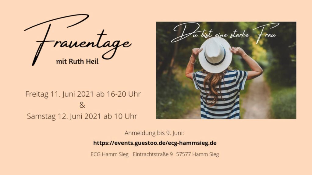 FrauentageJuni2021 - Evangeliums Christen Gemeinde Hamm Sieg